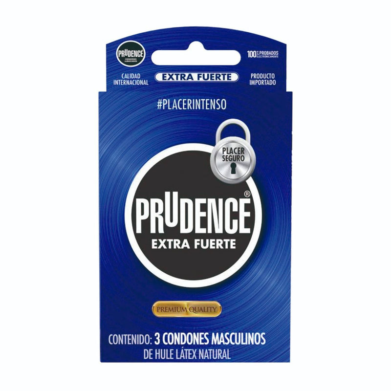 Prudence Extra Fuerte x 3 Condones