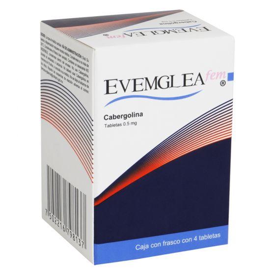 EVEMGLEA FEM TABLETAS 0.5 mg CAJA CON FRASCO CON 4