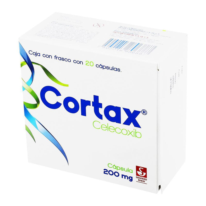 CORTAX CAPSULAS 200 mg CAJA CON 20