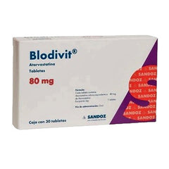 BLODIVIT TABLETAS 80 CAJA CON 30