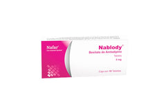 NABLODY TABLETAS 5 mg CAJA CON 10