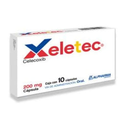 XELETEC CAPSULAS 200 mg CAJA CON 10