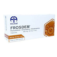 FROSDEM CAPSULAS 300 mg/50 mg/3 mg CAJA CON 24