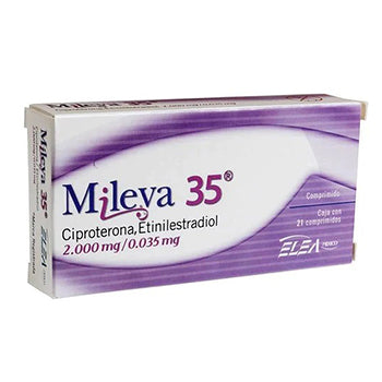 MILEVA 35 COMPRIMIDOS 2.000 mg/0.035 mg CAJA CON 21