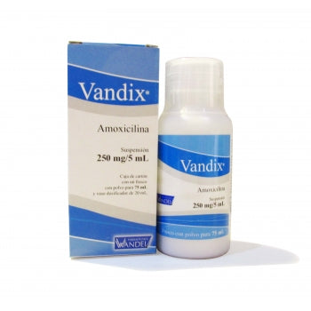 VANDIX SUSPENSION 250 mg/5 mL FRASCO CON 75 mL