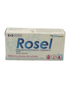 ROSEL CAPSULAS 50/3/300 mg CAJA CON 24