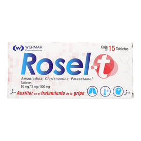 ROSEL-T TABLETAS 50 mg/3 mg/300 mg CAJA CON 15