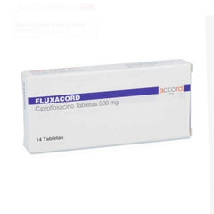 FLUXACORD TABLETAS 500 mg CAJA CON 14
