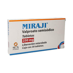MIRAJI TABLETAS 250 mg CAJA CON 30