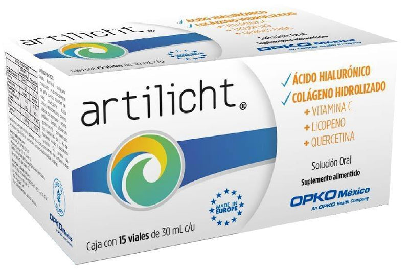 ARTILICHT SOLUCION ORAL 30 mL CAJA CON 15 VIALES