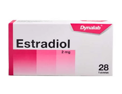 Estradiol 2 mg x 28 Tabletas