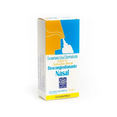 Oximetazolina Nasal 0.025% Pediátrico 15mL