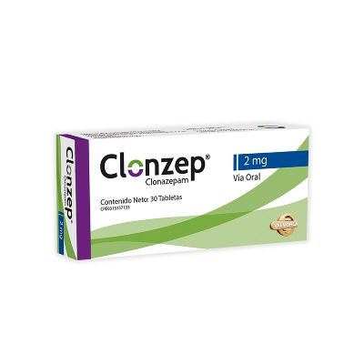 Clonzep 2mg x 30 Tabletas Psi