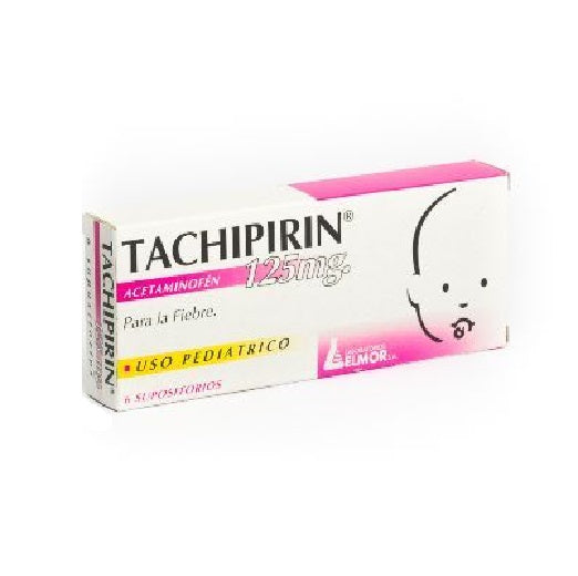 Tachipirin 125mg x 6 Supositorios