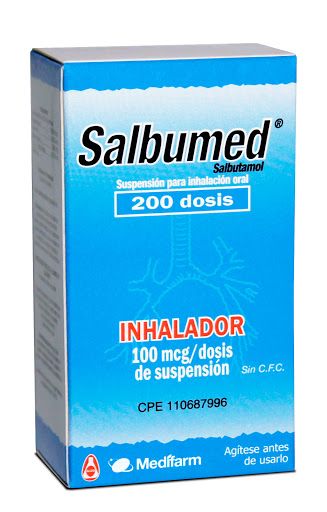 Salbumed Inhalacion 100 Mcg / 200 Dosis