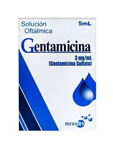Gentamicina 5mL Sol Oftálmica