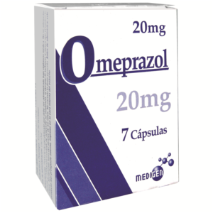 Omeprazol 20 mg. x 7 Capsulas