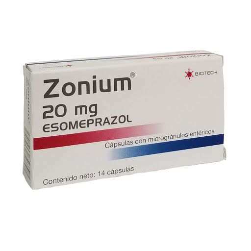 Zonium 20mg x 14 Capsulas