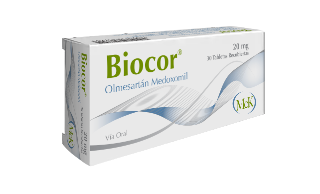 Biocor 20mg x 30 Tabletas