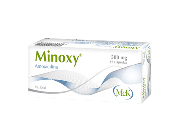 Minoxy 500mg x 16 Capsulas