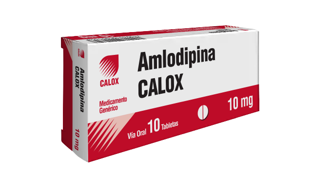 AmLodipina 10mg x 10 Tabletas