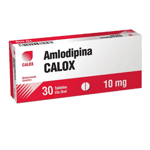 AmLodipina 10mg x 30 Tabletas