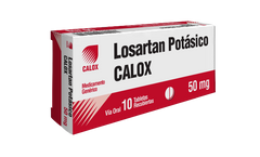 Losartan Potasico 50mg x 10 Tabletas
