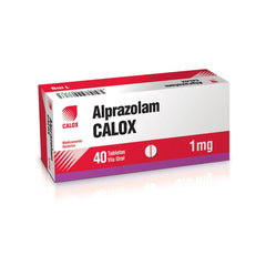 Alprazolam 1 mg x 40 Tabletas