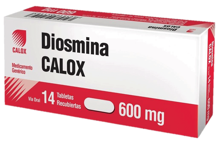 Diosmina 600mg x 14 Tabletas