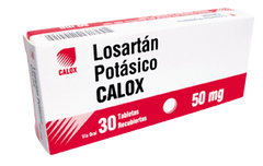 Losartan Potásico 50mg x 30 Tabletas