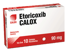 Etoricoxib 90mg x 10 Tabletas
