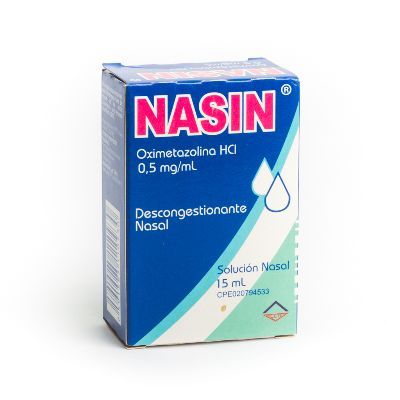 Nasin 0,05% Solución Nasal x 15mL