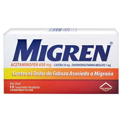 Migren 650mg x 10 Comprimidos