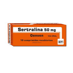 Sertralina 50 x 10 Comprimidos