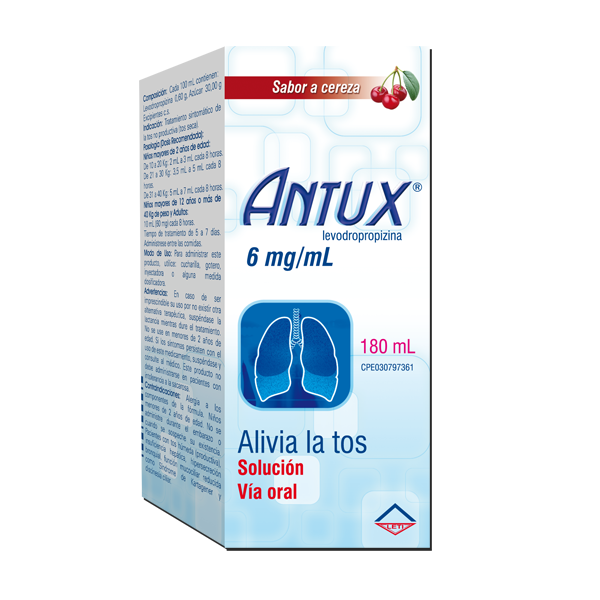 Antux 0,6% Solución Oral x 180 mL
