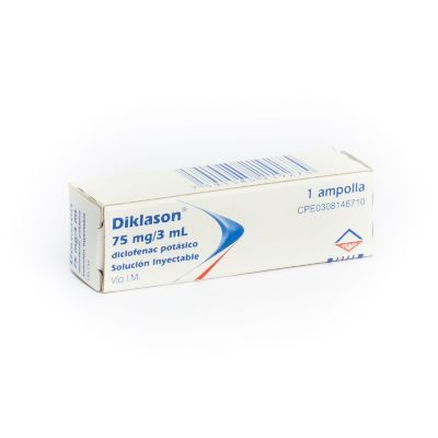 Diklason 75 mg / 3 mL Solución Inyectable