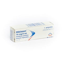 Diklason 75 mg / 3 mL Solución Inyectable