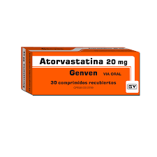 Atorvastatina 20mg x 1 Tableta