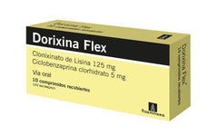 Dorixina Flex 125mg - 5mg x 10 Comprimidos