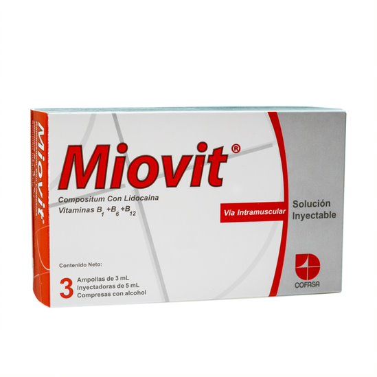 Miovit Ampollas 3 Kit x 3 mL