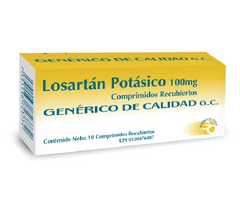 Losartan Potásico 100mg x 10 Comprimidos