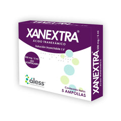 Xanextra 500mg/5mL Iv x 5 Ampollas
