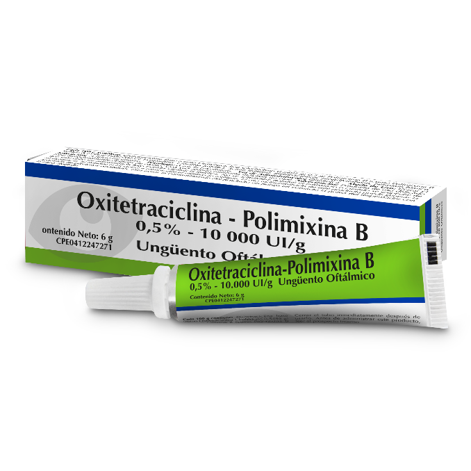 Oxitetraciclina Oftálmica 0,05% x 6g