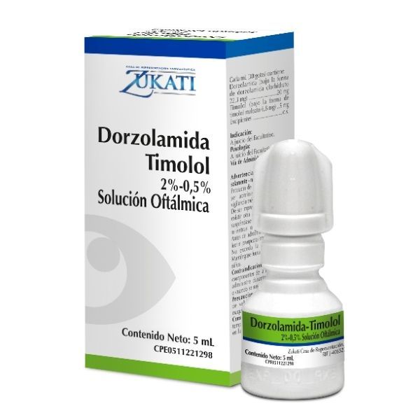 Dorzolamida 2% Solución Oftálmica x 5mL