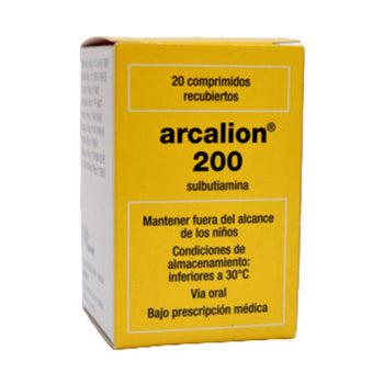 ARCALION 200 mg x 20 TABLETAS 81001.8