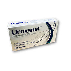 UROXANET 400 mg x 14 tabletas