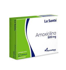 Amoxicilina 500mg x 12 Capsulas