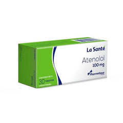 Atenolol 100mg x 30 Tabletas