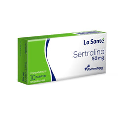 Sertralina 50mg x 10 Tabletas