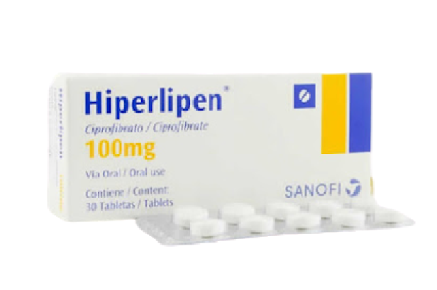 Hiperlipen 100mg x 30 Tabletas